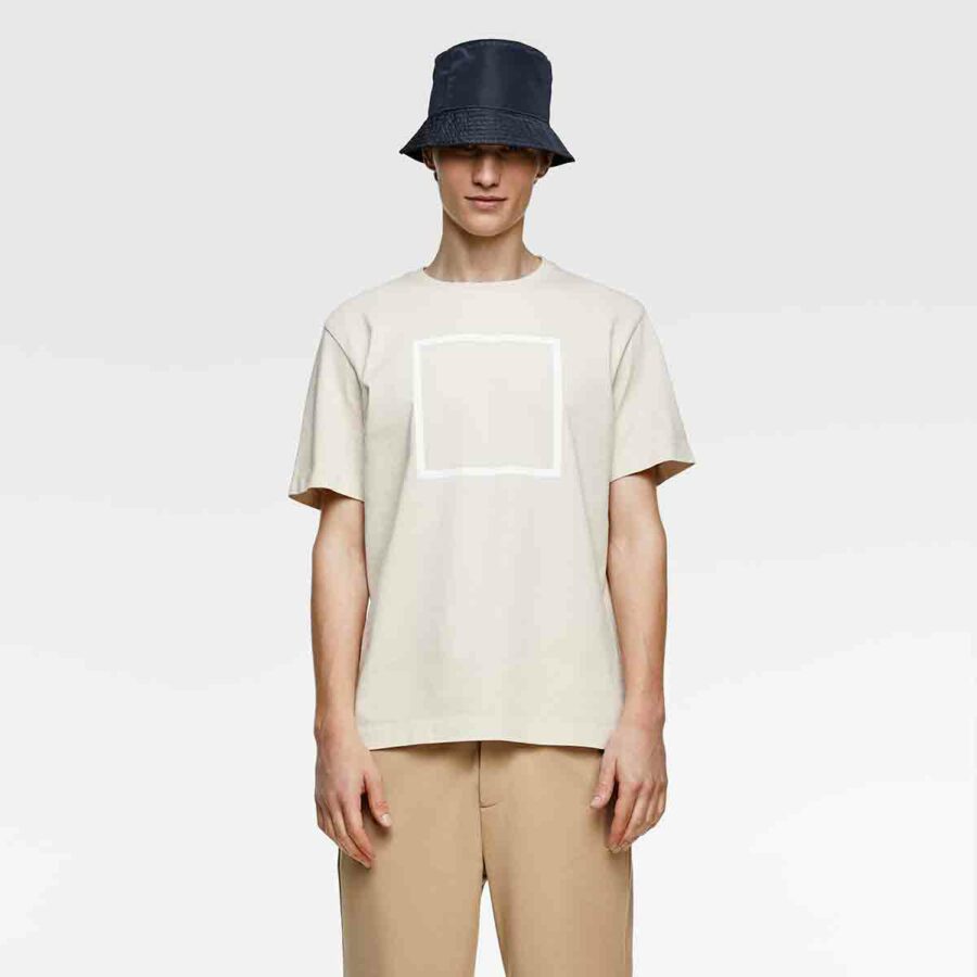 Cream Square Shirt - immagine 2