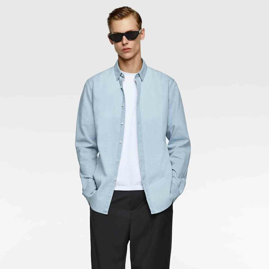 Washed Denim Shirt - immagine 3
